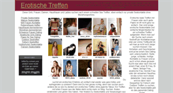 Desktop Screenshot of erotischetreffen.com
